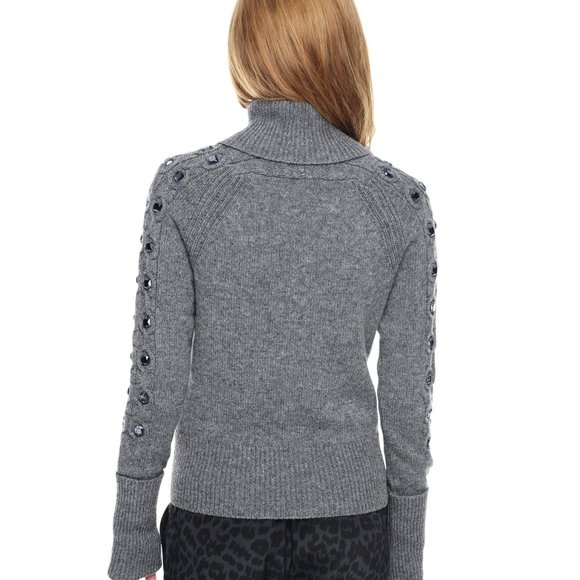 Juicy Couture Turtle Neck Crystal Sweater - Picture 3 of 8